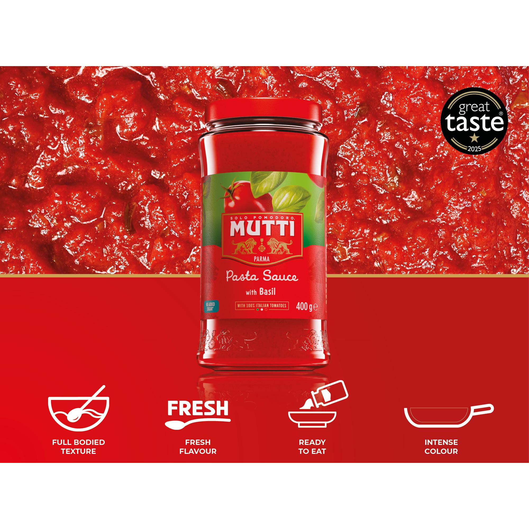 Mutti: Rossoro Tomato Pasta SauceWith Genovese Basil 400g
