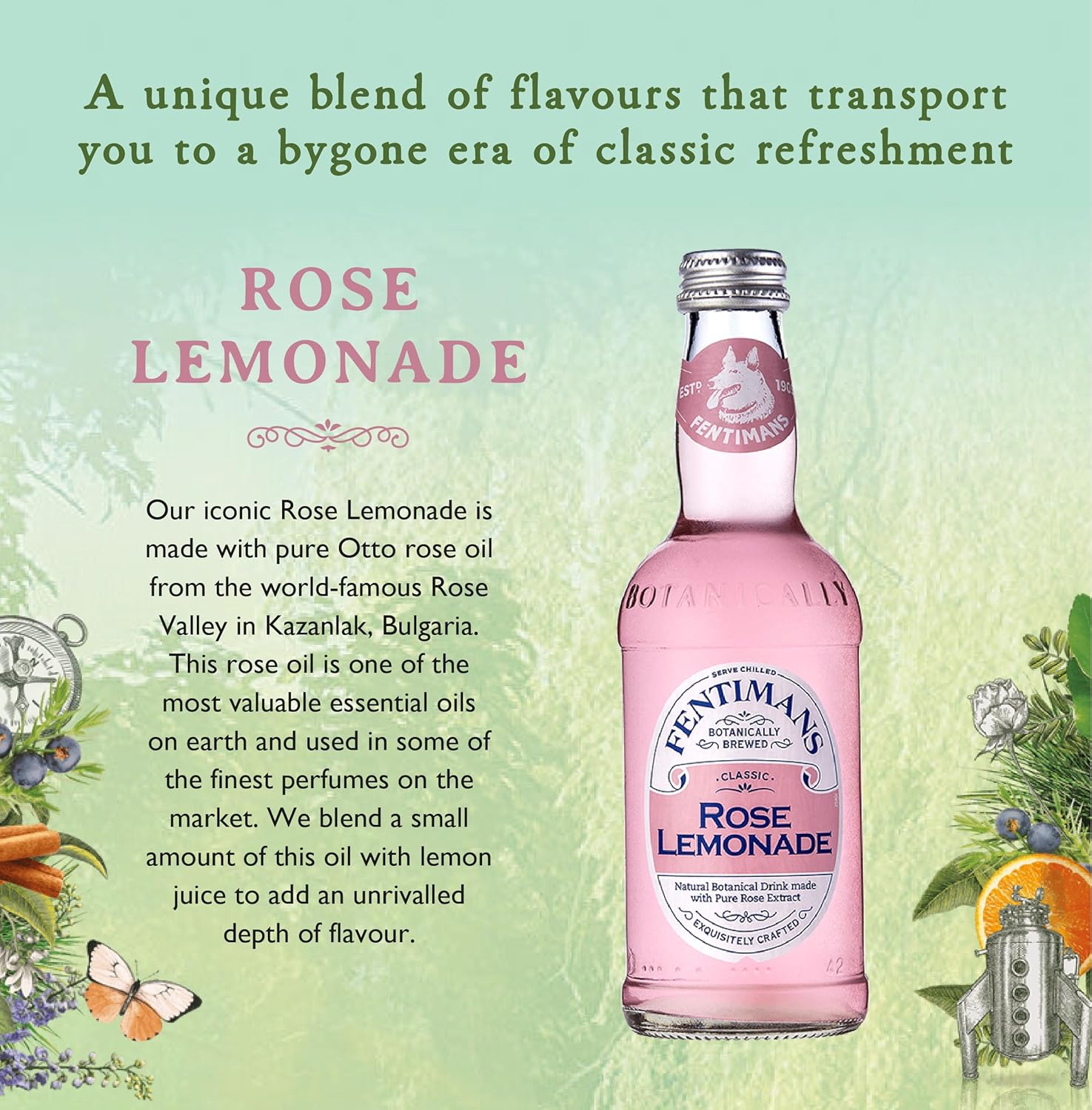 Fentimans: Rose Lemonade 275ml