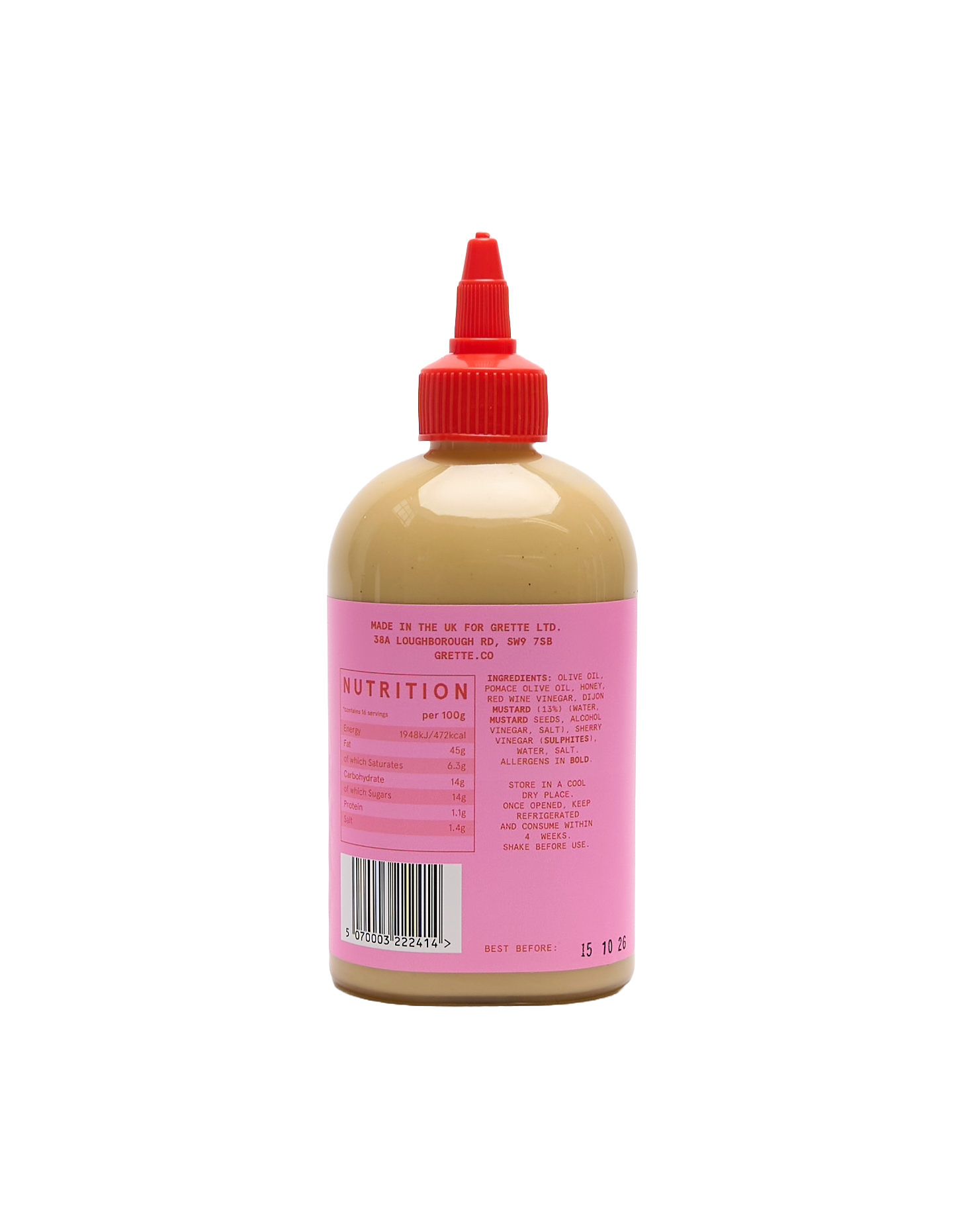 Grette: Honey Dijon Mustard Vinaigrette