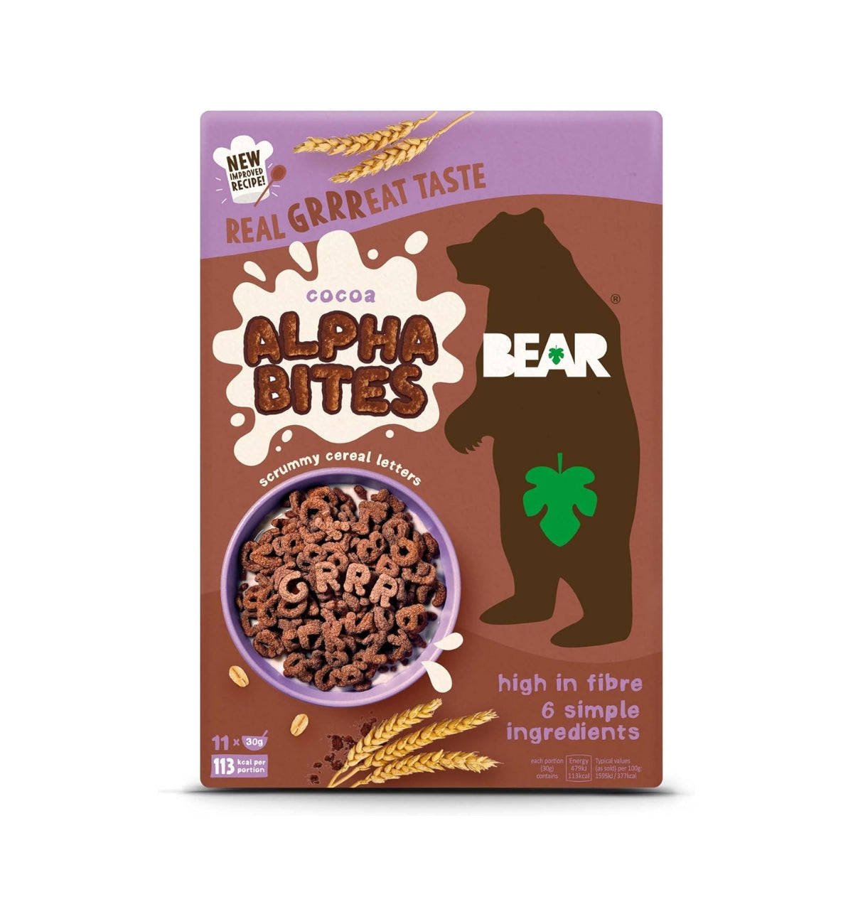 BEAR: Alphbites Cocoa Cereal 350g