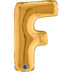 Mini Gold Foil Letters A-Z 14"