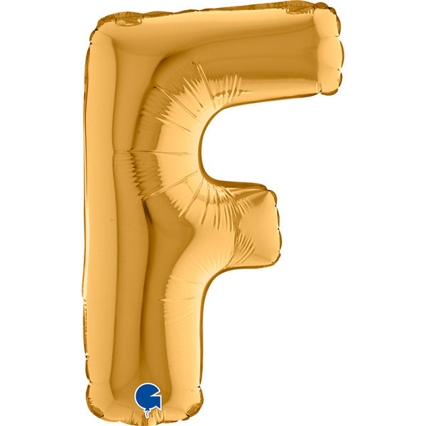 Mini Gold Foil Letters A-Z 14"