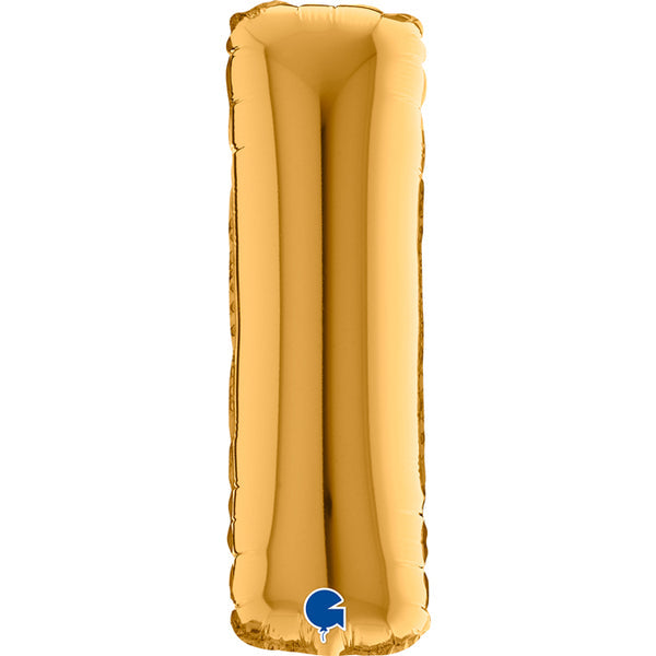 Mini Gold Foil Letters A-Z 14"