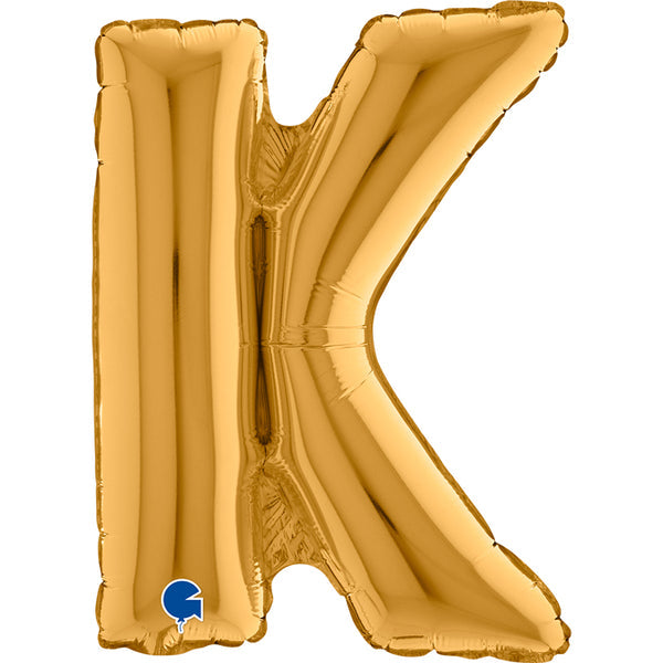 Mini Gold Foil Letters A-Z 14"