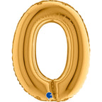 Mini Gold Foil Letters A-Z 14"