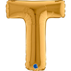 Mini Gold Foil Letters A-Z 14"