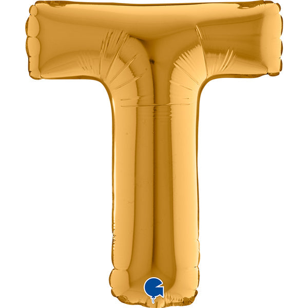 Mini Gold Foil Letters A-Z 14"