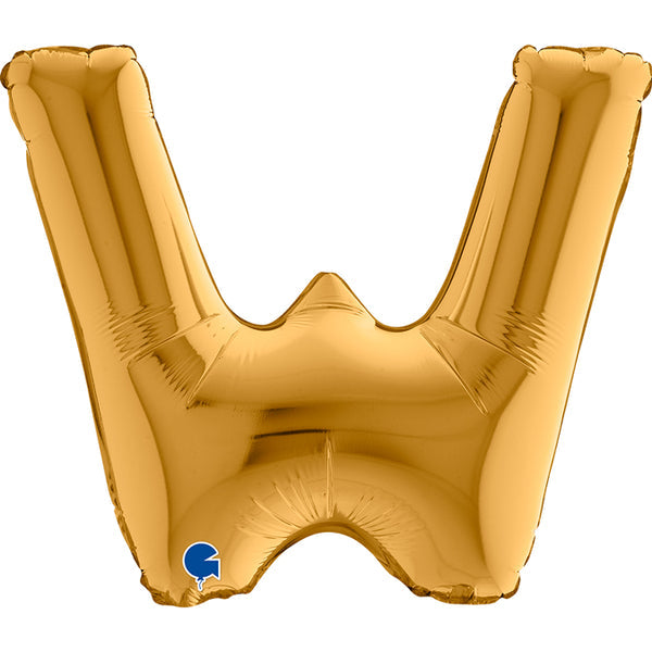 Mini Gold Foil Letters A-Z 14"