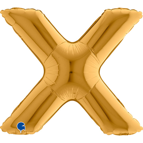 Mini Gold Foil Letters A-Z 14"