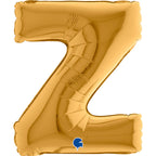 Mini Gold Foil Letters A-Z 14"