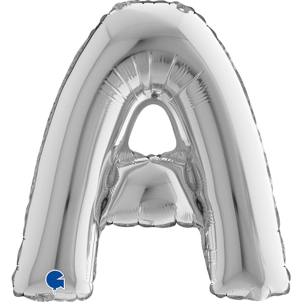 Mini Silver Foil Letters A-Z 14"