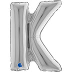 Mini Silver Foil Letters A-Z 14"
