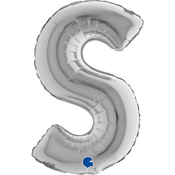 Mini Silver Foil Letters A-Z 14"