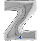 Mini Silver Foil Letters A-Z 14"