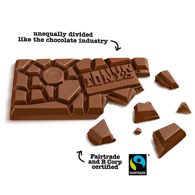 Tony's Chocolonely: Fairtrade Milk Chocolate 180g