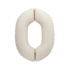 Matte Nude Number Balloons 0-9 34"