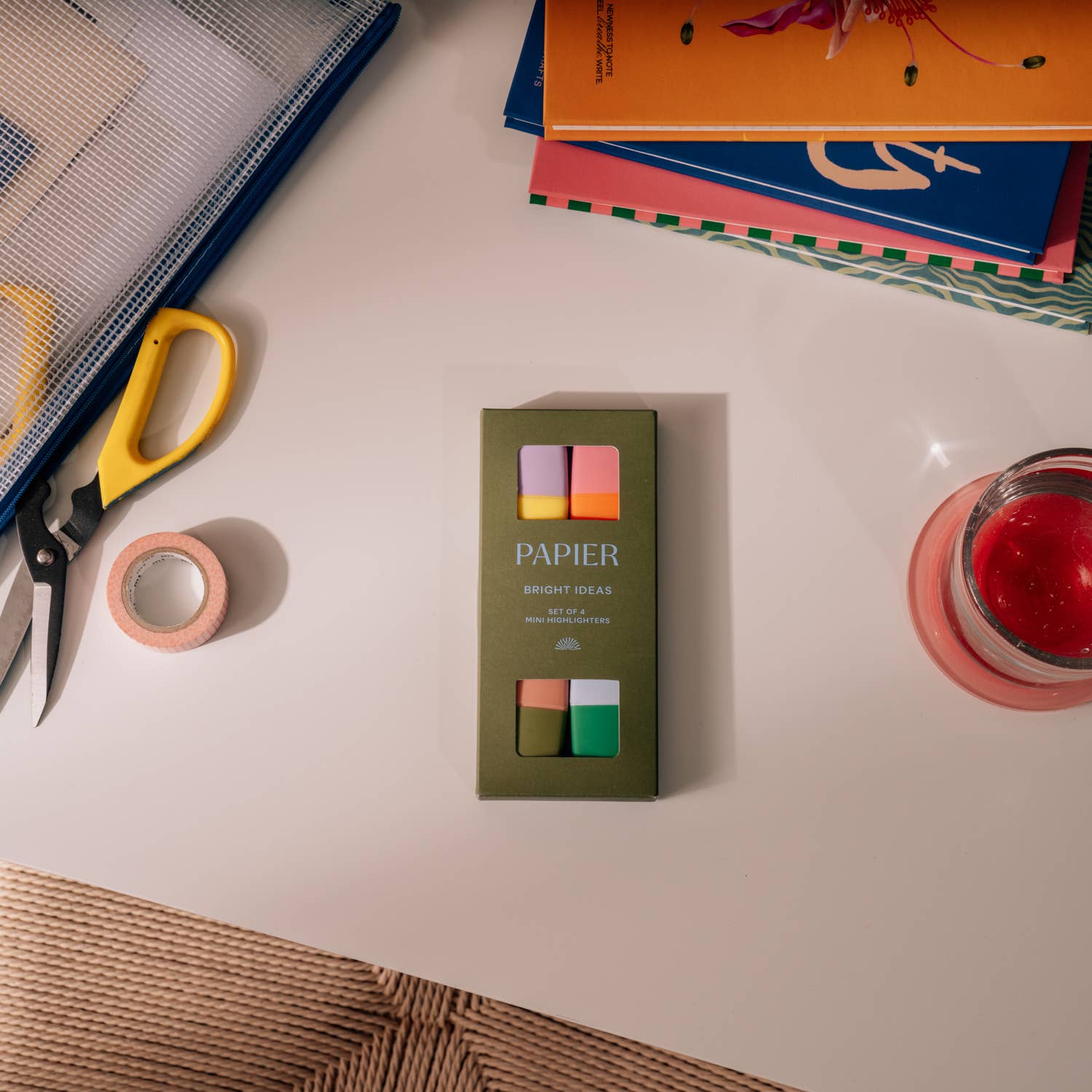 Papier: Bright Ideas Mini Highlighters