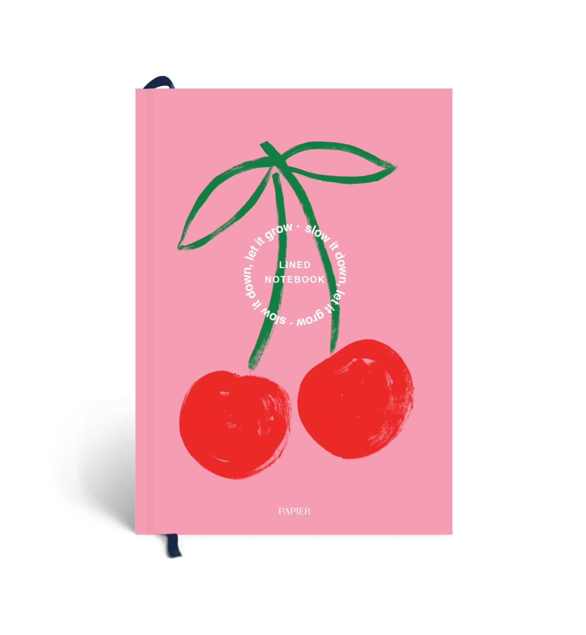 Papier: Fresh Cherries Lined Hardback Notebook