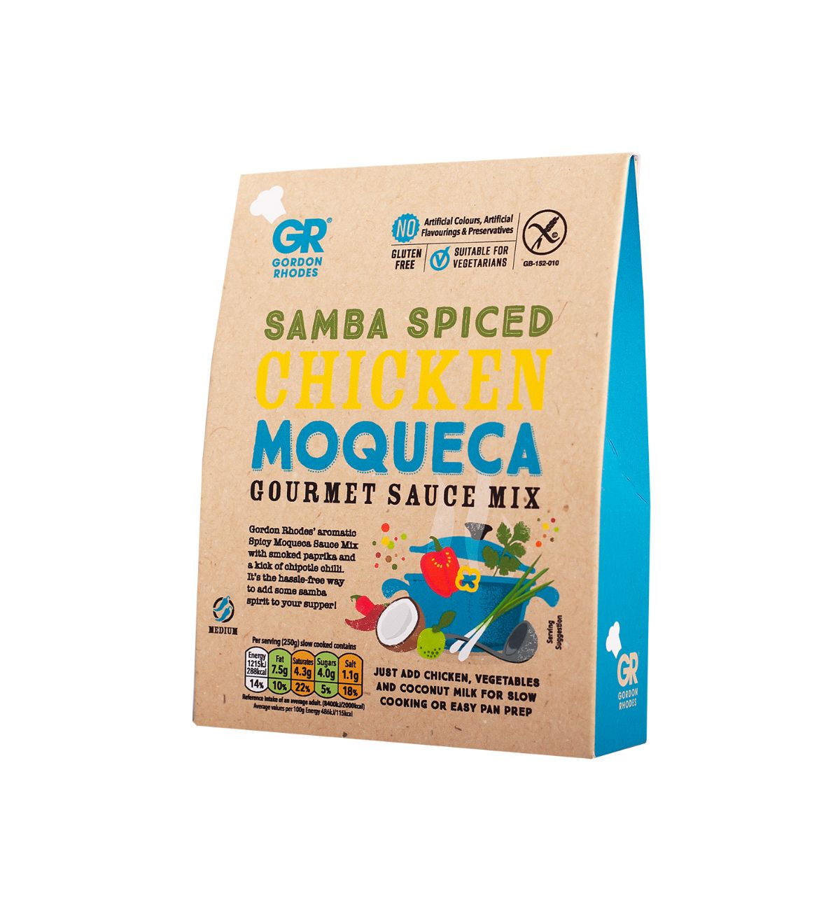 Gordon Rhodes: Samba Spiced Chicken Moqueca 75g