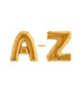 Mini Gold Foil Letters A-Z 14"