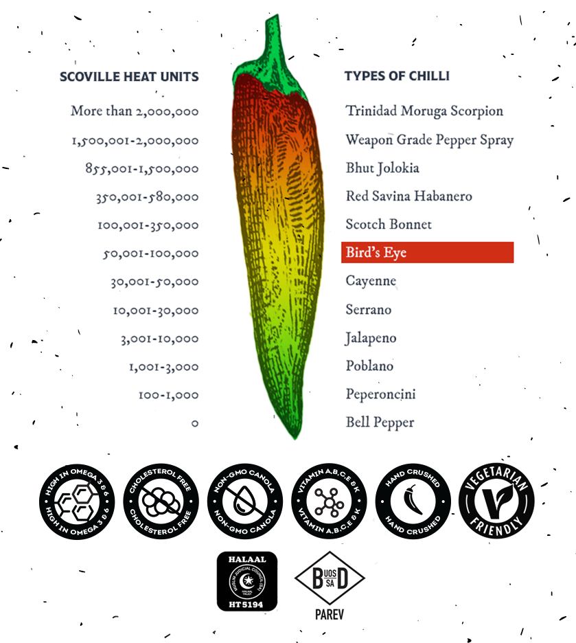 Banhoek Chilli Oil Company: Original 250ml
