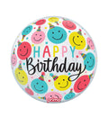 Smiley Party Hats Birthday Sphere 20"