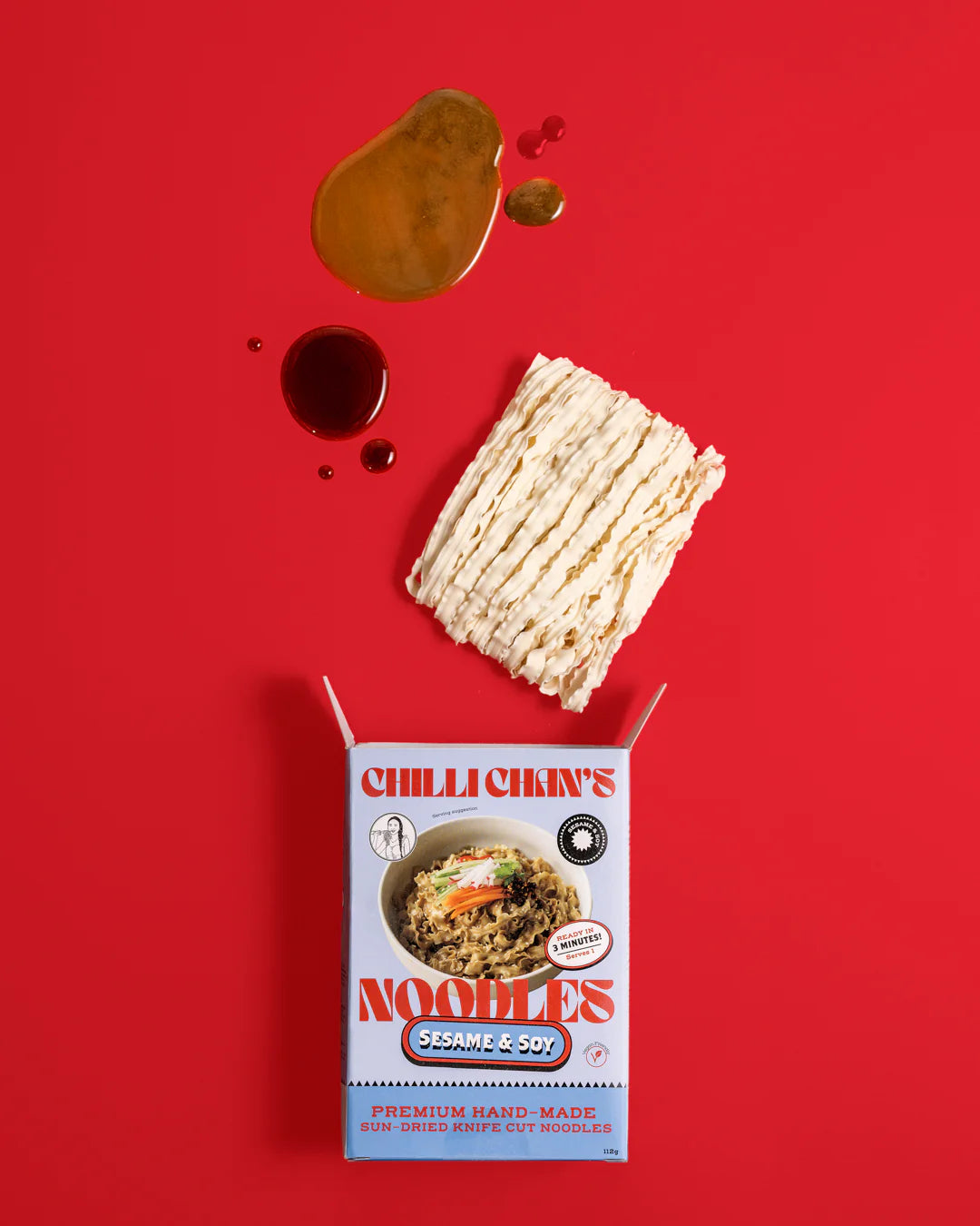 Chilli Chan: Knife-Cut Instant Noodles with Sesame-Soy Sauce
